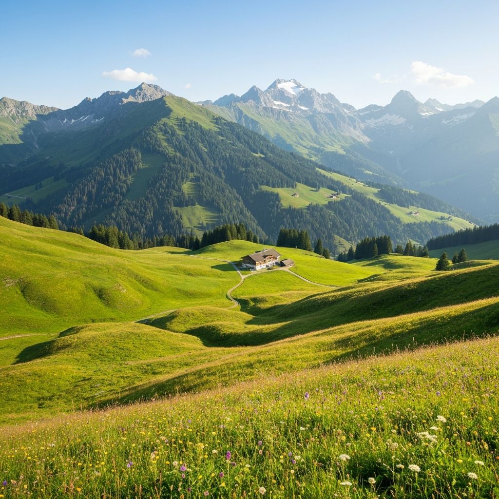 Österreichische Alpenlandschaft