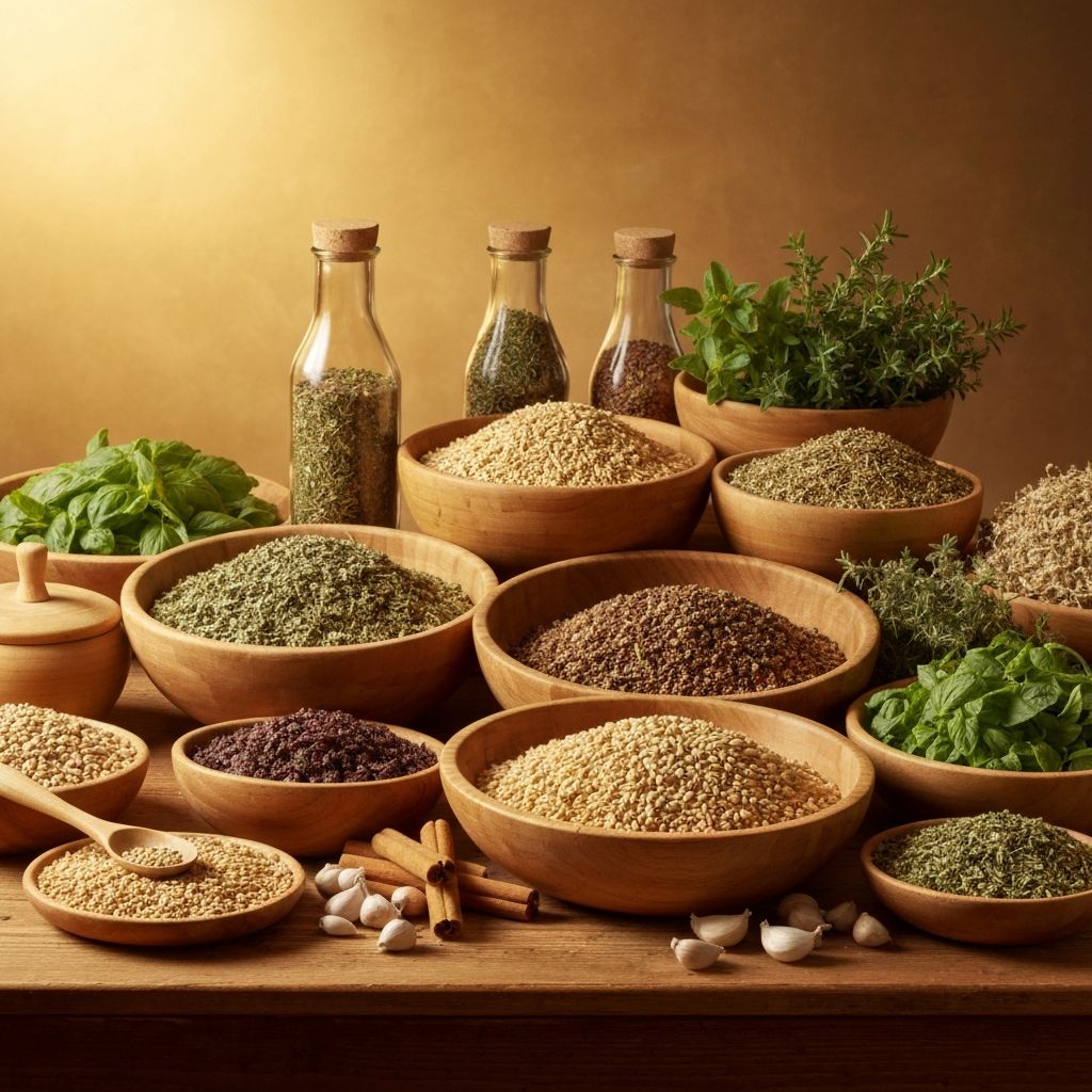 Vielfalt traditioneller Produkte